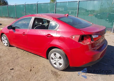 2016 Kia Forte Lx from USA, damaged, VIN KNAFX4A64G5540946